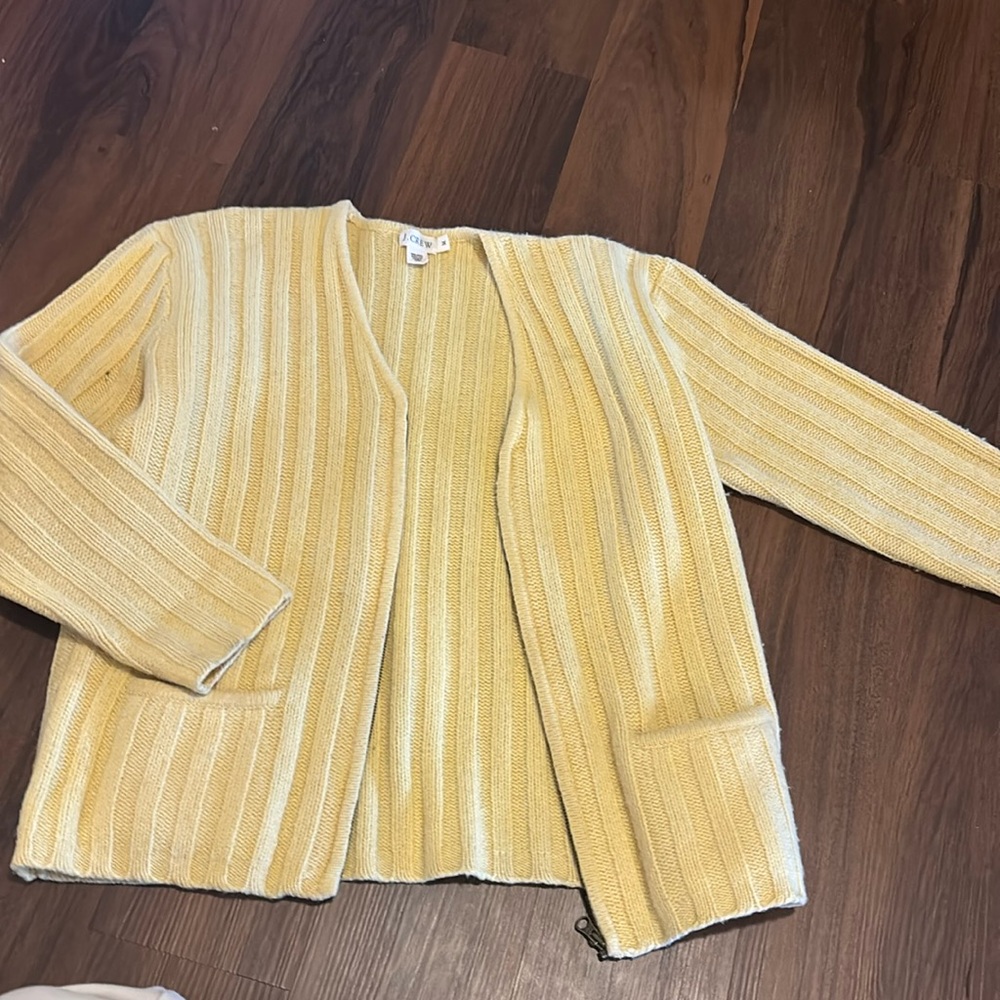 Vintage J Crew zipper cardigan